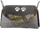 Legowisko z poduszką dla psów i kotów FX Home Flam 48x26x33 cm Grey (2820000014320) - obraz 1
