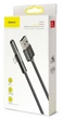 Кабель Baseus Iridescent Lamp Mobile Game USB Cable For iP 2.4 A 1m Black - зображення 15