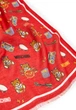 Шарф Moschino женский красный (3313-4) - изображение 2