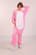 Піжама Кігурумі Kigurumi Кролик Для Дітей І Підлітків Рожевий 100-110 см. (1053/1) - зображення 5
