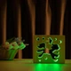 Детский светодиодный ночник ArtEco Light "Пони и стрекоза" из дерева, с пультом и регулировкой цвета, RGB - изображение 3