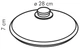 Скляна кришка Tescoma Unicover 28 см (619028t) - зображення 2