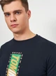 Свитшот мужской Tommy Jeans 10816.1 2XL Темно-синий - изображение 4