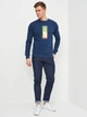 Свитшот мужской Tommy Jeans 10816.3 XL Синий - изображение 3