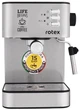 Кофеварка рожковая ROTEX RCM750-S Life Espresso - изображение 1