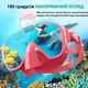 Маска для плавання 3 в 1 VelaSport Pro Wave S/M для Снорклінгу та Дайвінгу на все обличчя для пірнання Інноваційна Окуляри з Клапаном дитячі та дорослі Рожева - зображення 2