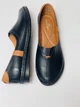 Женские балетки Grand Moda 40 Чёрный-рыжий 2745 - изображение 7
