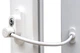Детский замок на окна Penkid Safety Lock с тросом Белый (03P0101) - изображение 1