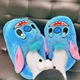 Тапочки Кигуруми Стичи Kigurumi Домашние Голубые Плюшевые Детские и Подростковые 35-40 (3200/2) - изображение 1