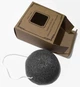 Спонж CS030 Конжаковый, 75*35, черный, крафтовая упаковка (Konjac конняку) Cosmo Shop - изображение 1