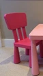 Дитячий стілець MAMMUT IKEA 803.823.21 рожевий - зображення 4