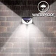 Уличный фонарь на солнечных батареях с датчиком движения Solar Wall Lamp SH-100 Настенный светодиодный светильник подвесной BVY-141 - изображение 2