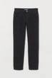 Джинси H&M пд2309 чорний 170 - изображение 1
