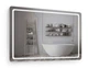 Зеркало в ванную IP67 с подсветкой Smart Mirror сенсорное Dinan SK 140х100 см влагостойкое - изображение 1