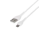 Сетевое зарядное устройство Hoco C72Q Glorious QC 3.0 Micro Белый цвет - изображение 3