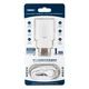 СЗУ Remax RP-U35 Dual USB Charger кабель Lightning Білий - зображення 2