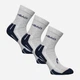 Набор женских носков HEAD Performance Short Crew 3P 741019001-650 35-38 р 3 пары Серый/Синий (8718824326917) - изображение 2