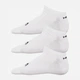 Набор носков HEAD Sneaker 3P Unisex 761010001-300 35-38 р 3 пары Белый (8718824272375) - изображение 3