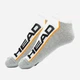 Носки HEAD Stripe Sneaker 2-Pack 781008001-062 35-38 р 2 пары Белый/Серый (8718824546254) - изображение 1