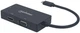 Перехідник-конвертер Manhattan USB 3.1 Type-C - HDMI/DVI-I/VGA 0.1 м (766623152983) - зображення 1