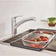 Змішувач для кухні з висувним виливом Grohe Eurosmart 30305001 - зображення 7