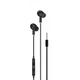 Наушники XO Music с микрофоном 3.5mm для Samsung/Xiaomi/Huawei/Meizu black - изображение 2