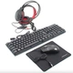 Комплект игровой CYBERPUNK CP-009 4в1 RGB (Клавиатура, мышь, наушники, коврик) - изображение 1
