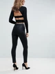 Джеггинсы с черным покрытием из денима ASOS ASA080920-3 24 in (8376124in) Черный - изображение 2