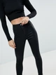 Джеггинсы с черным покрытием из денима ASOS ASA080920-3 24 in (8376124in) Черный - изображение 3