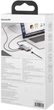 USB-хаб Baseus Metal Gleam Series 6-in-1 Type-C Gray (CAHUB-CW0G) - зображення 8