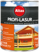 Лазурь для дерева Altax Profi-Lasur Protector (0.75 л) - изображение 1