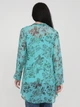 Туника цветочная бирюзовая кэжуал Sarah Chole 68408 One size (61488Onesize) Зеленый - изображение 2