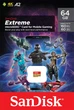 Карта пам'яті SanDisk microSDXC Extreme For Mobile Gaming 64GB Class 10 UHS-I (U3) V30 W-80MB/s R-170MB/s Без адаптера (SDSQXAH-064G-GN6GN) - изображение 2