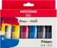 Набір акрилових фарб Royal Talens Amsterdam Primary 20 мл x 6 шт. (8712079451158) - зображення 1