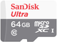 Карта памяти SanDisk microSDXC Ultra 64GB Class 10 UHS-I (SDSQUNR-064G-GN3MN) - изображение 1
