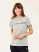 Футболка нательная женская U.S. Polo Assn 16595 S Серый меланж (8680557326888) - изображение 1