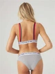 Комплект женского белья (бюстгальтер + трусики-бразилиана) U.S. Polo Assn 66254 36 (XS) Grey Melange (8680557306293) - изображение 2