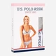 Комплект женского белья (бюстгальтер + трусики-бразилиана) U.S. Polo Assn 66254 36 (XS) Grey Melange (8680557306293) - изображение 6