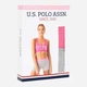 Комплект женского белья (топ + трусики-шорты) U.S. Polo Assn 66264 34/XS Красный (8680557306682) - изображение 3