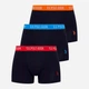 Набор трусов-боксеров мужских хлопковых U.S. Polo Assn 80253 L 3 шт Темно-синие (8680557254815) - изображение 1