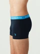 Набор трусов-боксеров мужских хлопковых U.S. Polo Assn 80253 L 3 шт Темно-синие (8680557254815) - изображение 9