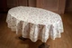 Скатерть "DAMASK" на флизелиновой основе MEIWA овал 135х178 см (366/3н) - изображение 1