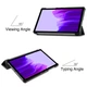 Чохол Zarmans для планшета Samsung Galaxy Tab A7 Lite T225, Чорний - зображення 3