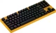 Ігрова клавіатура HATOR Rockfall EVO TKL жовтий Kailh Optical ENG/UKR/RU (HTK-632) - зображення 1