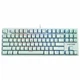 Ігрова клавіатура HATOR Rockfall EVO TKL Kailh Optical ENG/UKR/RU (HTK-631) білий - зображення 1