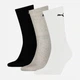 Набор женских носков высоких хлопковых Puma Sport 3-Pack 88035510 35-38 3 пары White/Grey/Black (8713537645652) - изображение 1