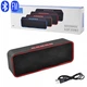 Портативная беспроводная Bluetooth колонка MegaBass SC-211 на аккумуляторе FM радио Черно-розовый - изображение 1