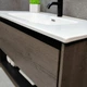 Тумба з раковиною REXON Roble RX199A/090 Dracula Oak - зображення 3