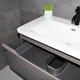 Тумба з раковиною REXON Camelia RX195DG/100 Dark Grey - зображення 10