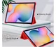 Чехол MCase silicone book для Samsung Galaxy Tab S6 Lite 10.4 SM-P610/615 Red (PS_02654801320) - изображение 3